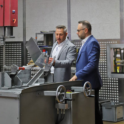 Besuch bei Heuer