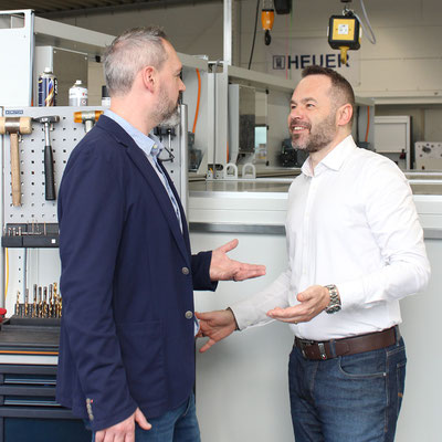 Besuch bei Heuer