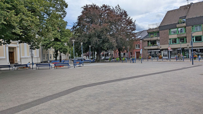 Kohlscheid Markt Richtung Wurmtal © Heinz Maas 2025