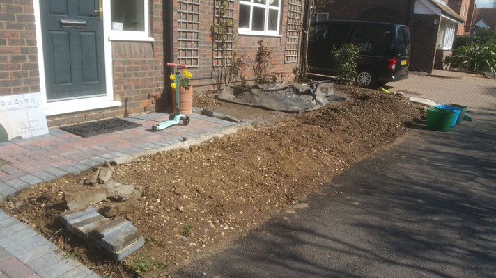 prep for beckett way south woodham project