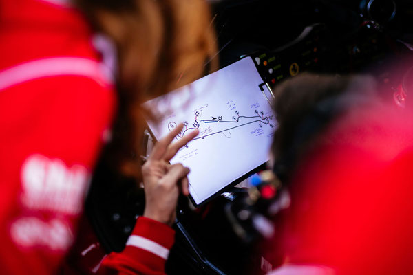 Rennvorbereitung der Ferrari Challenge Europe Round 2 Paul Ricard