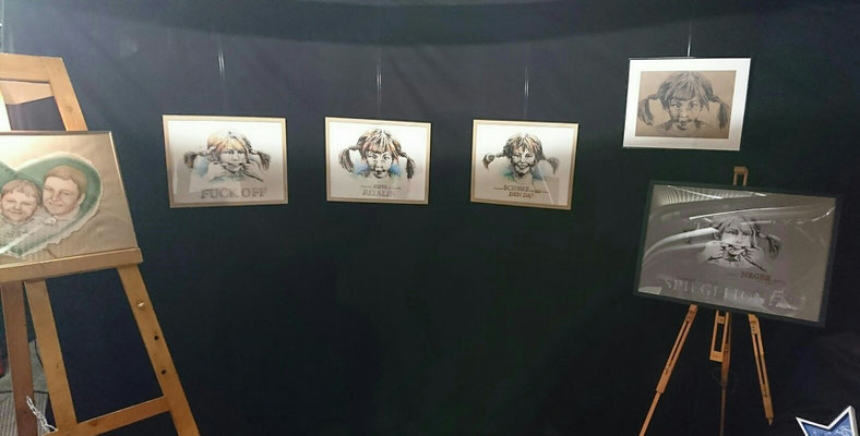 Ausstellung im Kinder-und Jugendtreff Kombi