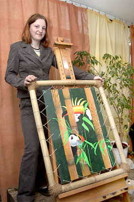 Ausstellung im Kunstcafé Art in Riesa 2005