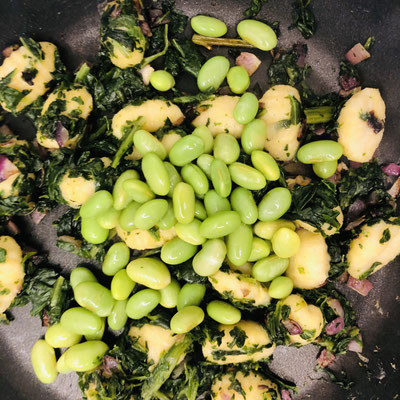 Gnocchi spinat vegan