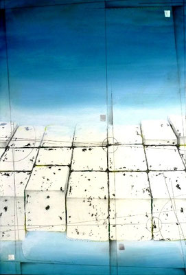 Waters Edge （left）　452×660㎜　ミクストメディア　2009年