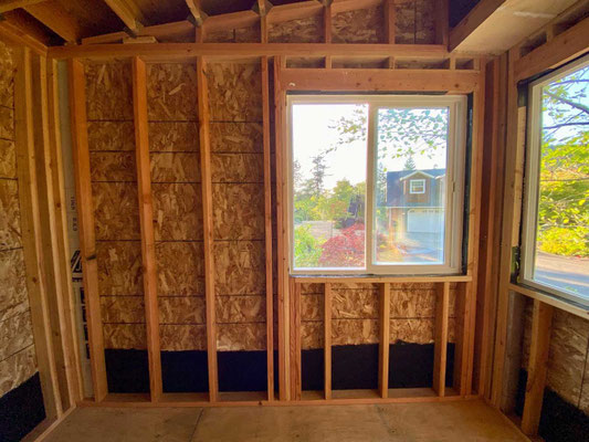 August 8, 2025. Inside view, facing west.