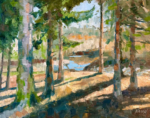 "After The Flood" • Oil on wood panel • 11" x 14"