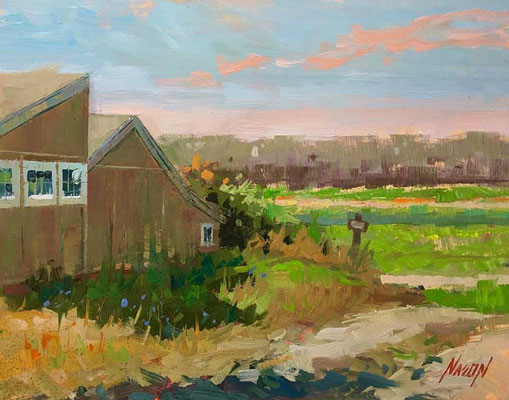 "River Gallery" • Oil on board • 11" x 14" • $300