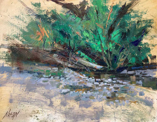 "Pilchuck Creek" • Oil on board • 11" x 14" • $300