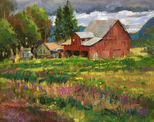 "Needs Work" • Oil on board • 11" x 14" • $300