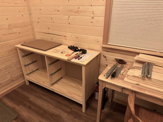 January 12, 2026. Assembling the chest of drawers.