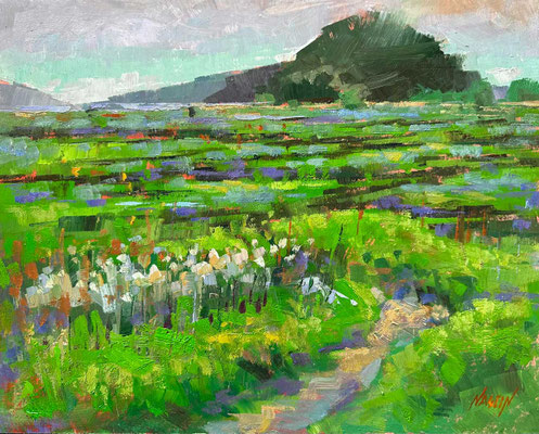 "The Path to Craft Island" • Oil on board • 11" x 14" • $300