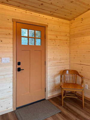 December 9, 2025. Completed door trim.