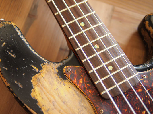 SOLD MJT + Warmoth - Custom JB Dirty Black - SPOON - MJT・Warmothのボディやネック、 レリックカスタムギターを販売します。