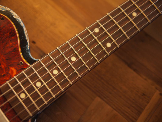 MJT - Telecaster Custom - Black Over LPB - Dirty Relic MJT - Telecaster Custom - Black Over LPB - Dirty Relic