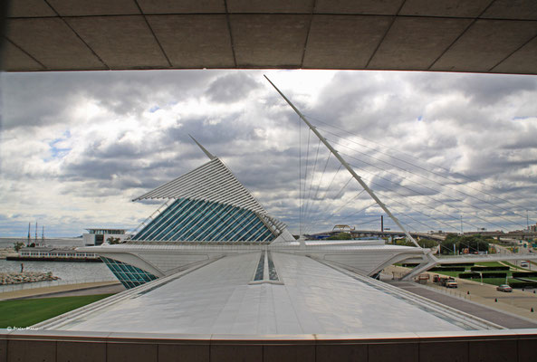 Milwaukee, Milwaukee Art Museum von Santiago Calatrava, September 2010