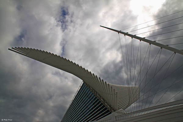 Milwaukee, Milwaukee Art Museum von Santiago Calatrava, September 2010