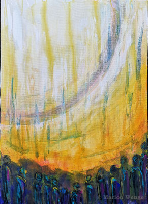 5 - Mischtechnik auf Leinwand - 50x70 cm - 2022