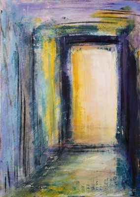 2 - Mischtechnik auf Leinwand - 50x70 cm - 2022
