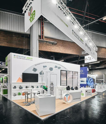 SPS 2024 (Smart Production Solution) Nürnberg - Messestand Techtop Adda Motor GmbH  (Aussteller), Simotop S.p.A., Dimotor S.A.