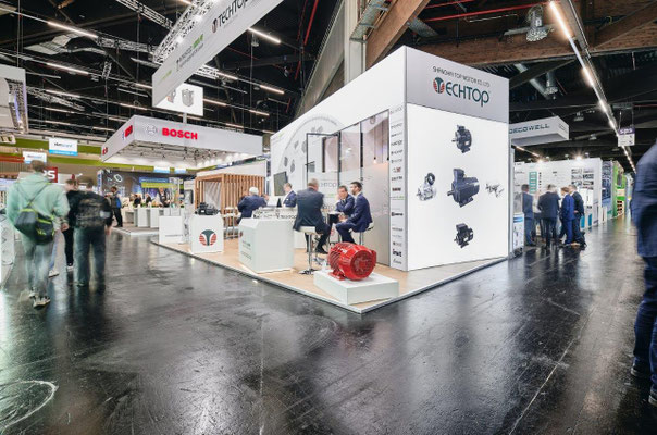SPS 2024 (Smart Production Solution) Nürnberg - Messestand Techtop Adda Motor GmbH  (Aussteller), Simotop S.p.A., Dimotor S.A.