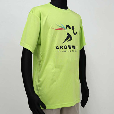 4.1オンス ドライシルキータッチ Tシャツ（ライムグリーン：ＸＬ：男性マネキン着用）