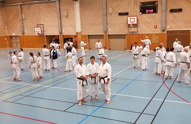 Before training: M. Pinto, A. Pinto and Ch. Gutz