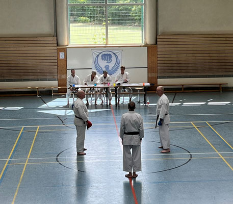 Wado Pentecost Seminar 2023 in Berlin, JKF Wado-Kai Dan exam