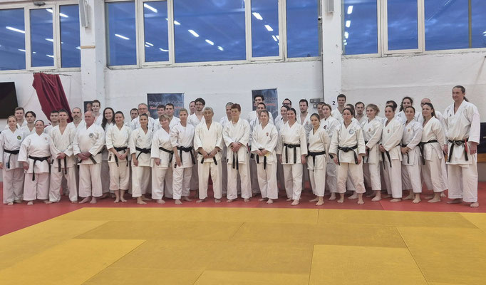 JKF Wado-Kai Course led by Shuzo Imai and Christina Gutz February 01 and 02, 2025 in Budapest