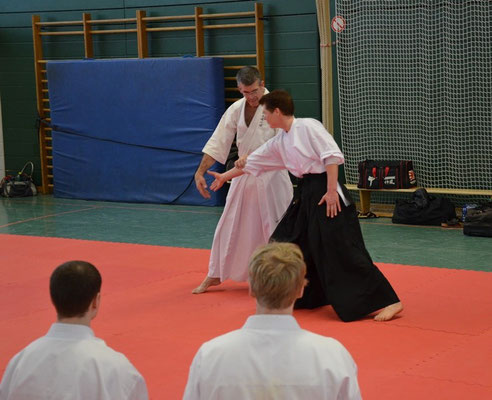 Wado and TSYR Seminar with Toby Threadgill and Kaki Kawano, 21 and 22.02.2015 in Berlin 