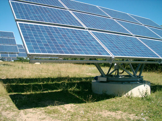 Solarmover auf Gut Erlasee im Juli 2006