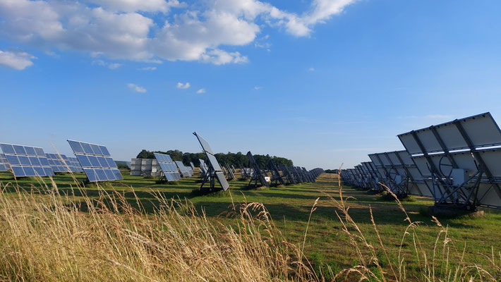 Solarmover auf Gut Erlasee bei Arnstein