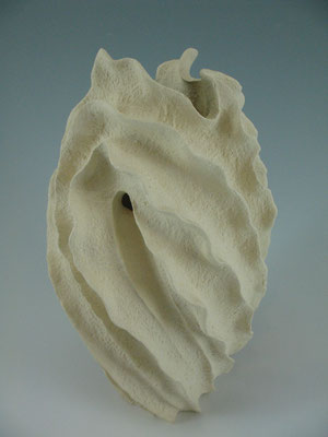 Pierced Coral Vase, 12" x 7" x 7"