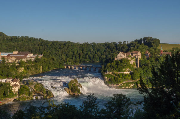 Europe's mightiest waterfall: Rheinfall close to Schaffhausen  [Switzerland, 2013]