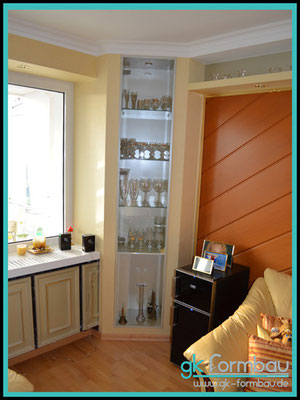 Möbel / Regale - Gipskarton Formteile für den Trockenbau / Lichtvouten