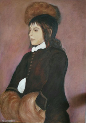COPIA DE - ELISABETH EKWALL (NUTIDA) POR JACOB VAN OOST "EL VIEJO" - AUTOR RAQUEL CORDERO CUEVAS