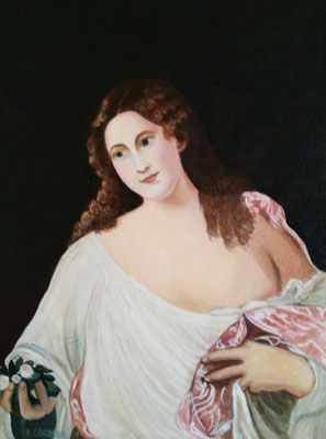 COPIA DE - FLORA, TIZIANO (1515-1520) - AUTOR RAQUEL CORDERO CUEVAS