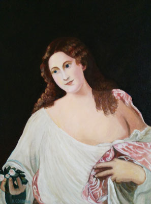 COPIA DE - FLORA, TIZIANO (1515-1520) - AUTOR RAQUEL CORDERO CUEVAS