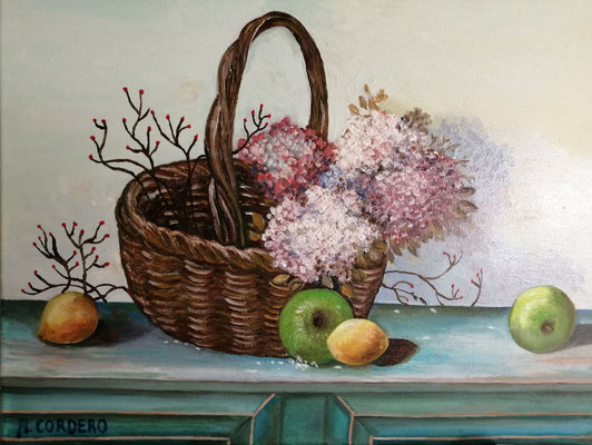 NATURALEZA MUERTA - AUTOR RAQUEL CORDERO CUEVAS (AGOSTO 2019)