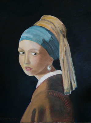 COPIA DE - LA JOVEN DE LA PERLA, JOHANNES VERMMER (1665) - AUTOR RAQUEL CORDERO CUEVAS