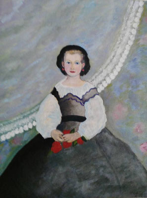 COPIA DE - MADEMOISELLE ROMAINE LASCAUX POR PIERRE AUGUSTE RENOIR (1864) - AUTOR RAQUEL CORDERO CUEVAS