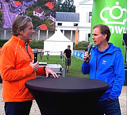 Presentatie sportevenement - WK wielrennen - met Erik Breukink