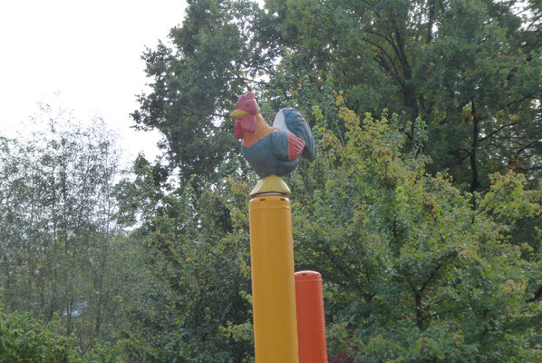 Topperfigur Hahn