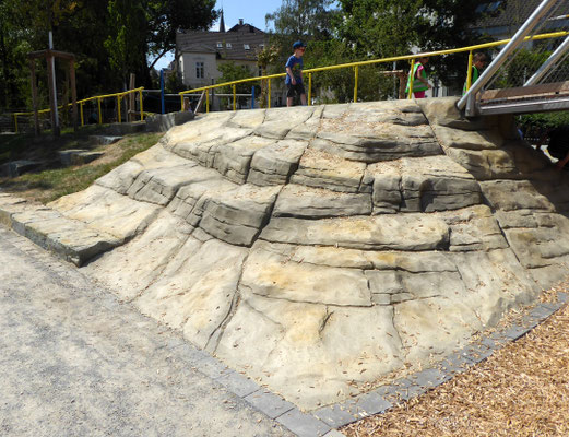 Kletterfels aus Beton