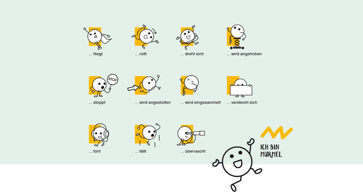 Lass die Murmel rollen!