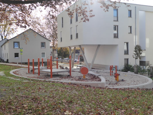 Ansicht Sandbaustelle