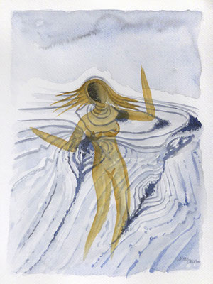 Mats Müller, Kvinna, 32x24cm