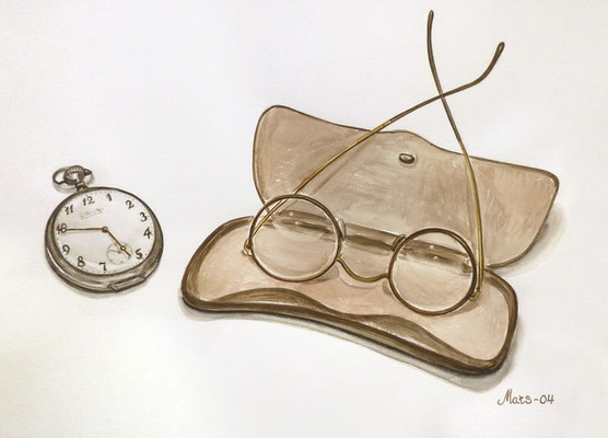 Mats Müller, Sjuttonofemtio, 40x30cm