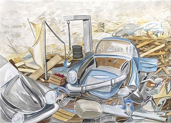 Mats Müller, Triumph, 60x40cm