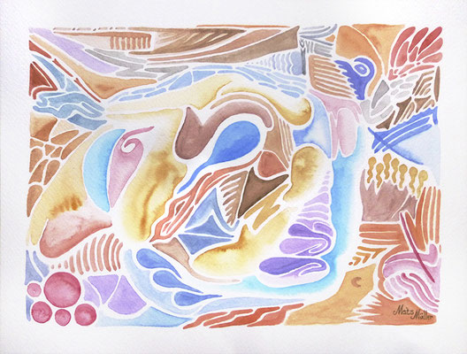 Mats Müller, Maskulin, 32x24cm